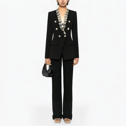 black-stylish-elegant-rhinestone-ladies-suit-jacket