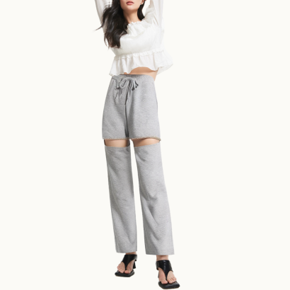 gray-hollow-straight-womens-sports-trousers