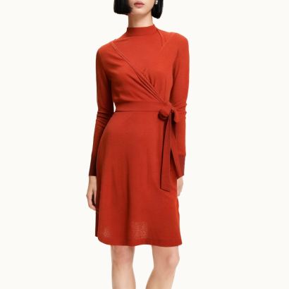 stylish-burgundy-knitted-womens-long-sleeve-dress