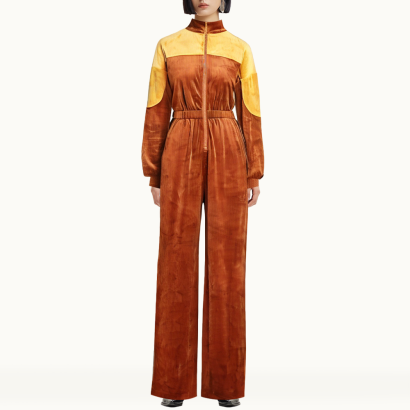 womens-color-block-stand-collar-jumpsuit
