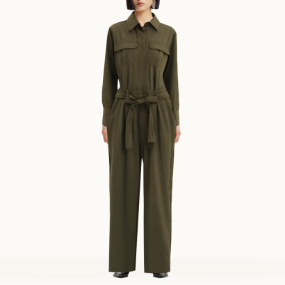 retro-zipper-workwear-womens-jumpsuit-with-belt