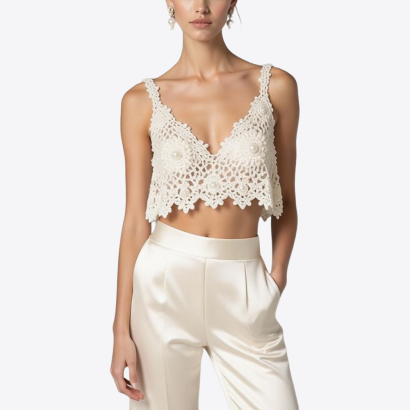 womens-white-crochet-pearl-cropped-top